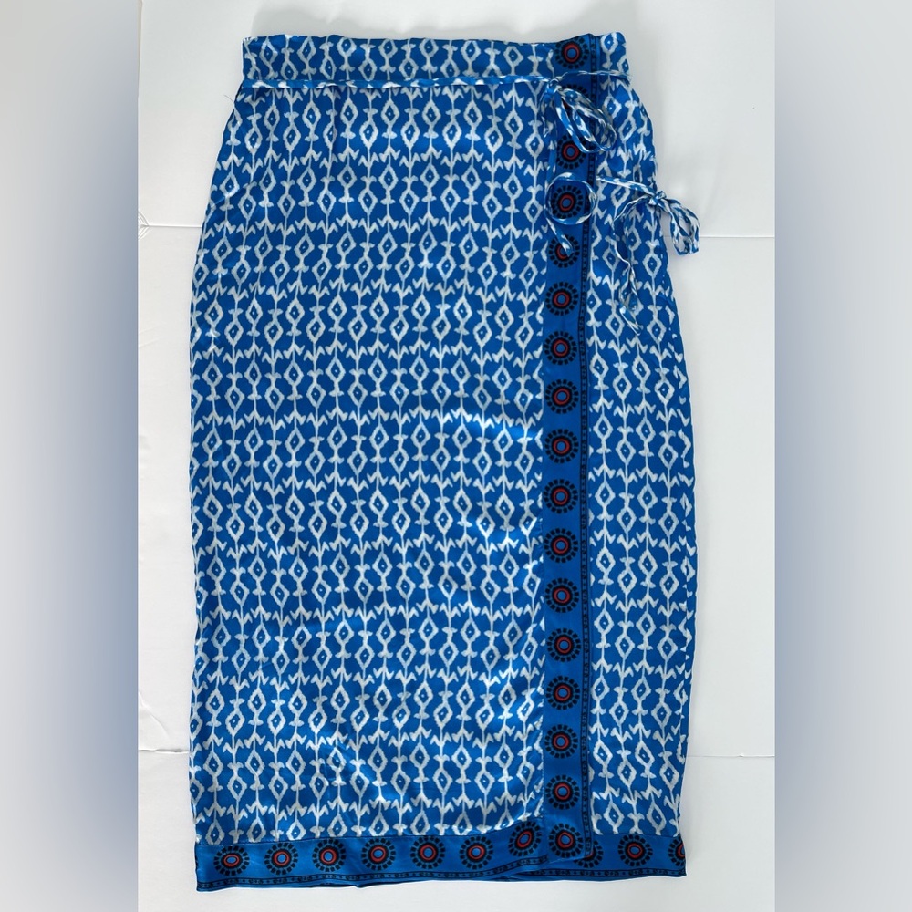 NWT Zara printed pareo long Clara skirt size Large (US) - Picture 4 of 13